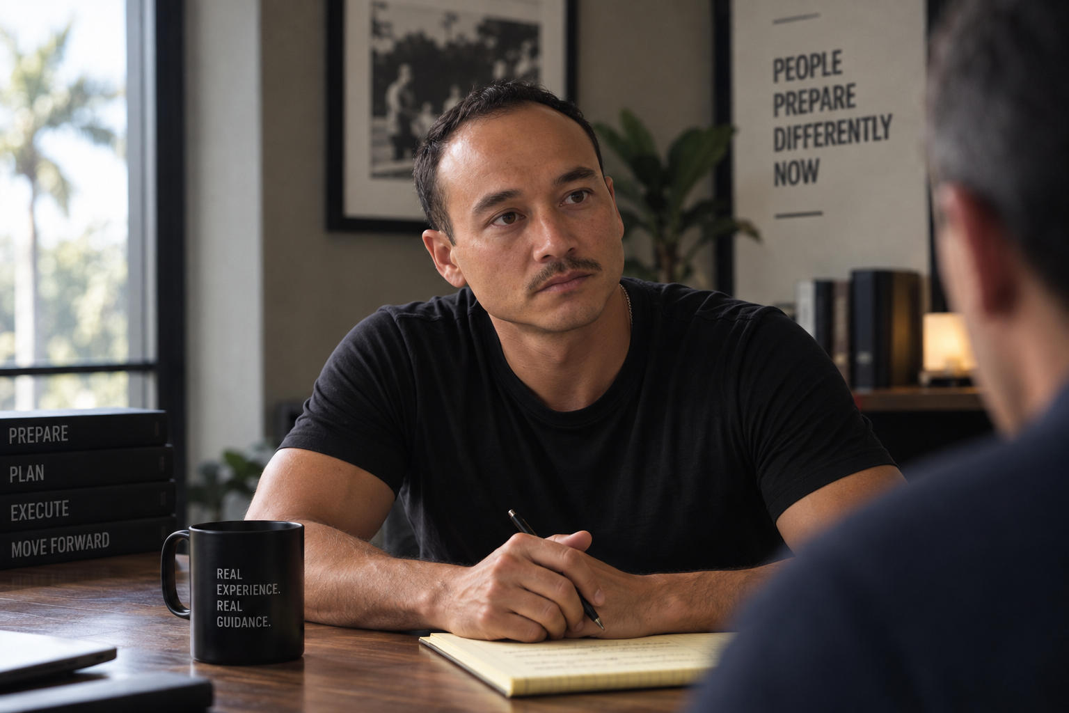 Private one-on-one federal prison preparation conversation