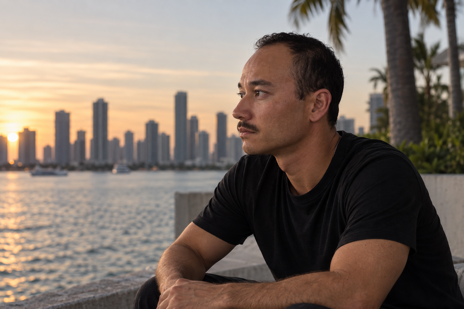 Federal Prison Preparation founder in a quiet waterfront setting